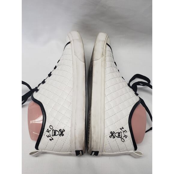 Disney Tim Burton Nightmare Before Christmas Zero White Quilted Low Kick Shoes - Picture 3 of 11